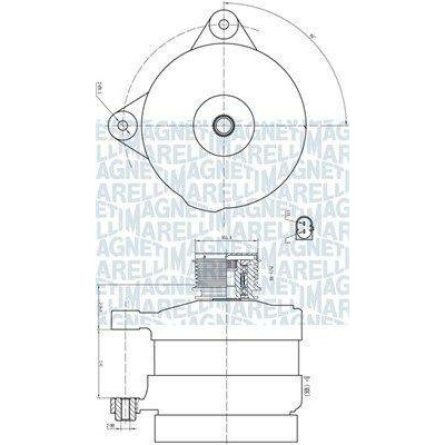 Generátor MAGNETI MARELLI 063732188010