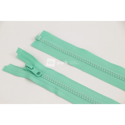 de-park Zip YKK - 65cm - dělitelný - tmavá mintová - 623