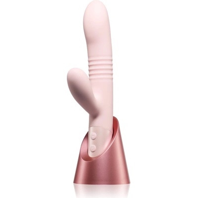 Blush Novelties Fraya вибратор със стимулиране на клитора Pink 25, 5 см