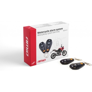 AMiO Motocyklový alarm MCA14 s diaľkovým ovládaním
