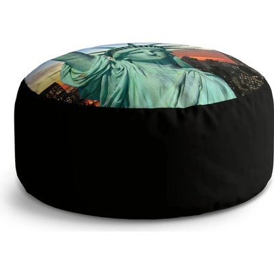 Sablio Taburet Circle Socha Svobody: 38x48 cm