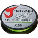 DAIWA splietaná šnúra J-BRAID X8 Multi-color 300 m - 0,22 mm, 17 kg, 300 m