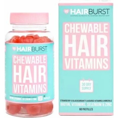 Hairburst Gumené vitamíny na vlasy 60 ks