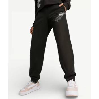 PUMA Power Colorblock High Waist Pants Black
