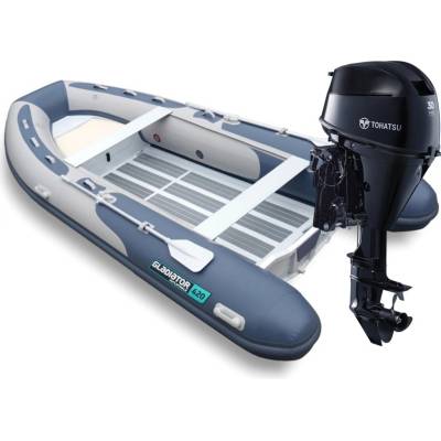 Gladiator RIB 420 AL-A SC a Tohatsu MFS30D ETS