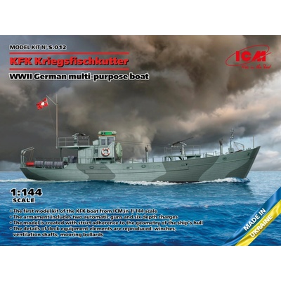 ICM KFK Kriegsfischkutter German Boat 1:144