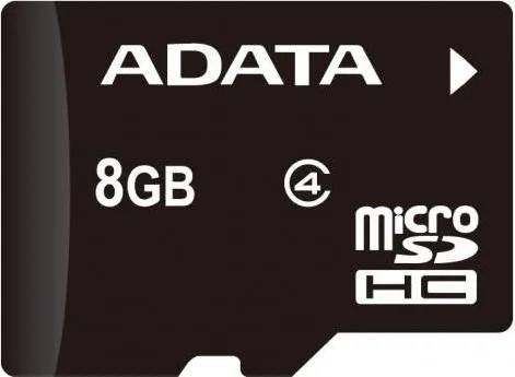 ADATA microSDHC 8GB Class 4 AUSDH8GCL4-RA1