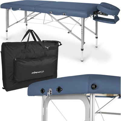 AVENO LIFE Hliníkový masážna stôl Altus 60 cm - modrý
