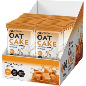 Atombody Oat Cake 20x60g - Toffee Caramel