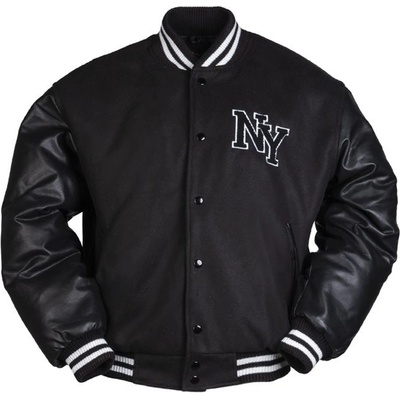 Bunda NY baseball černá – Sleviste.cz