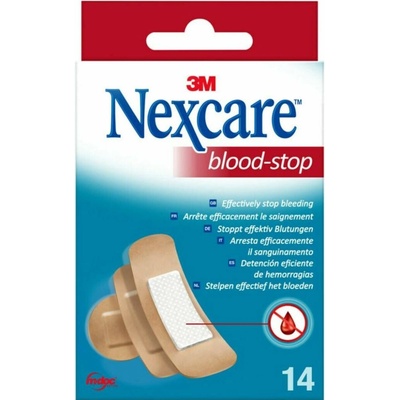 3M Nexcare Blood Stop hemostatická náplast 14ks