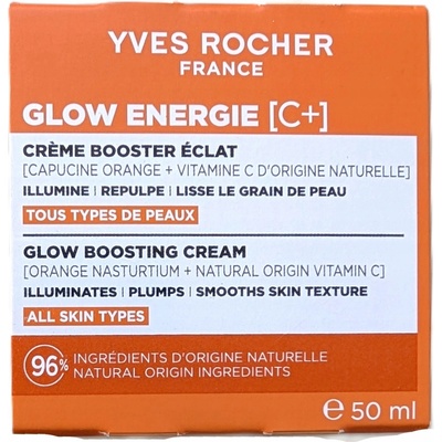 Yves Rocher Glow Energie rozjasňující krém na obličej den a noc 50 ml