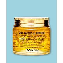 Farm Stay 24K Gold & Peptide Perfect Ampoule cream anti-age 80 ml