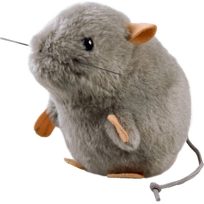 Sivá myška 13 cm