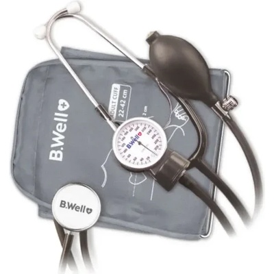 B. Well MED-62 механичен апарат за кръвно, маншет 22-42 см, анероиден комплект за измерване на кръвно налягане (MED-62)