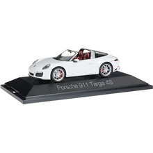 Herpa Porsche 911 Targa 4S bílá 1:43