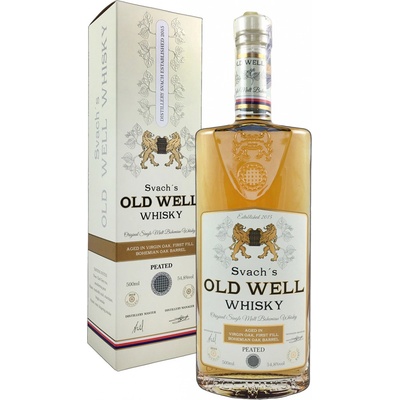 Svach´s Old Well whisky Virgin Oak 50,5% 0,5 l (karton)