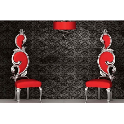 DIMEX ART Флизелинов фототапет два червени стола 375 x 250 см