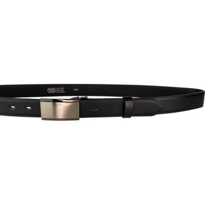 Penny Belts kožený opasek 30-020-4PS-60 černý