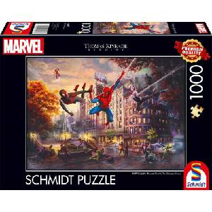 Schmidt Spiele Пъзел Schmidt от 1000 части - Спайдърмен и приятели (59957)