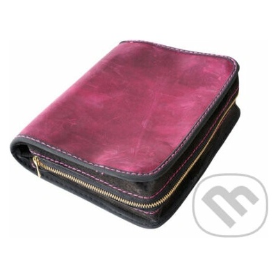 Obal se zipem D219 Pull Up Růžový