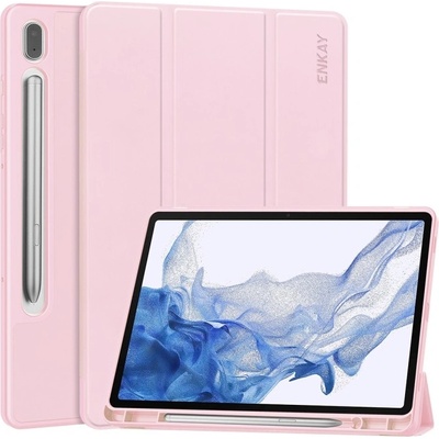 Enkay 61599 LEATHER Samsung Galaxy Tab S9 ružový