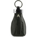 Kľúčenka Kožený obal na kľúče Roncato Pascal Keyring II 01 Nero/Black