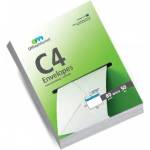 OfficeMarket самозалепващи пликове, бели, 80 г/кв. м
