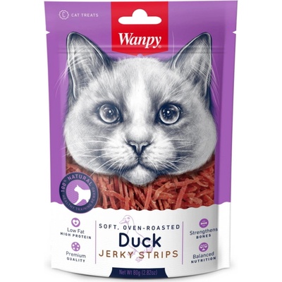 Wanpy Soft duck jerky strips 80 g – Hledejceny.cz