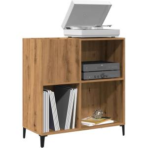 vidaXL Шкаф за плочи Artisan Oak 84, 5x38x89 cm Инженерна дървесина (857174)