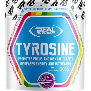 REAL PHARM Tyrosine [200 грама] Портокал и лимон