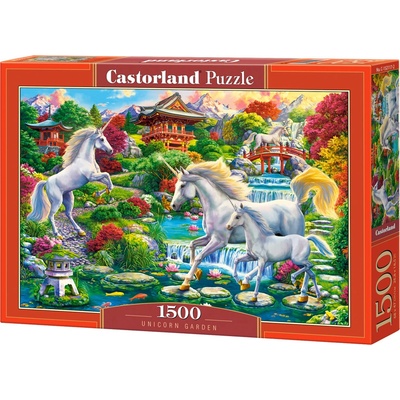 Castorland Zahrada jednorožců 1500 dílků