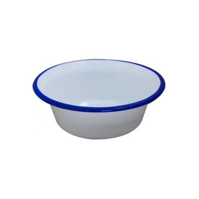 Horecano Емайлирана купа конус ф20см синьо/бяло retro-(101c/20 1+1+2) (0160237)