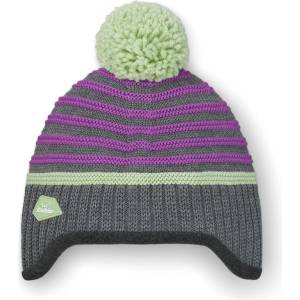 Eisbär Детска зимна шапка (beanie) Eisbär Kid's Igor Pompon Mütze Beanie - Anthrazit / Arctic Basil / Frozen Twilight - размер 53 cm (904-6934-0111)