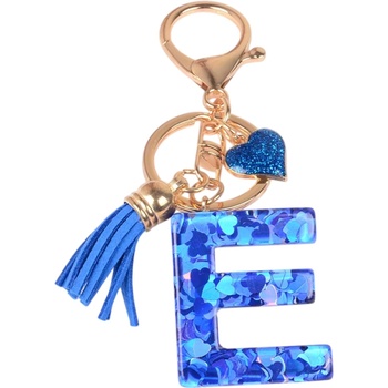 HARAHU Ключодържател Азбука - e / Тъмносиня kp37864 (37864)