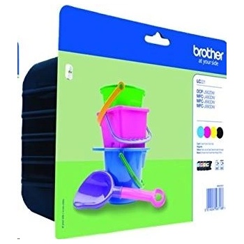 Brother LC221VALBPDR 4-пакет мастилни касети (BK/C/M/Y) (LC221VALBPDR)