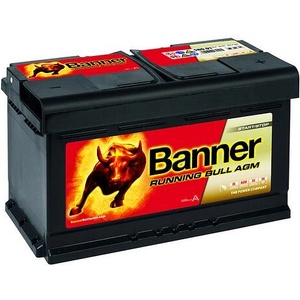 Banner Running Bull AGM 80Ah 800A right+