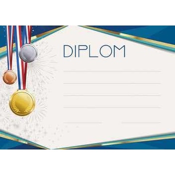 Diplom A4 Medaila