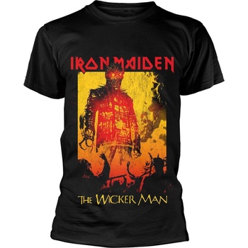 Iron Maiden The Wicker Man Fire Black L Риза (IMTEE79MB03)