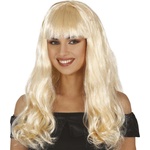 Guirca Parochňa dlhá blond s ofinou
