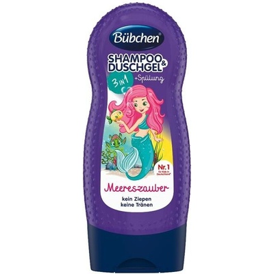Bübchen Kids Sprchový gel, šampon + balzám 3v1 230 ml