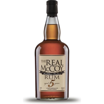 The Real McCoy aged 5y 40% 0,7 l (holá láhev)