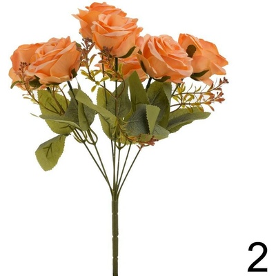 Kytica RUŽA 35cm ORANŽOVÁ 239728O