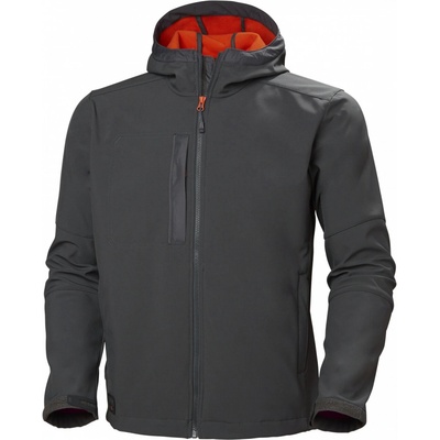 Helly Hansen Softshellová bunda s kapucí KENSINGTON černá