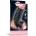 Lovetoy Vibrating Wave Knights Ring with Scrotum Sleeve Black