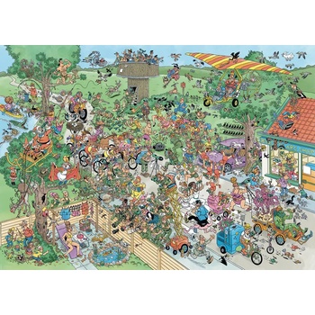 Jumbo - Puzzle Jan Van Haasteren: Big Garden Birdwatch - 1 000 piese