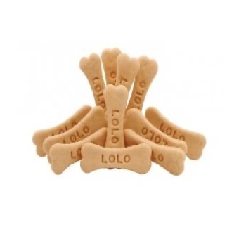 Бисквити за куче банан кокалчета на 1кг (80907)