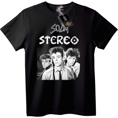 NOONEBRAND Тениска Soda Stereo Band - XXS, Black