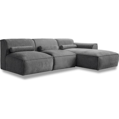 Miuform Сив ъглов диван (десен ъгъл) Flex Felix - Miuform (2054SO97)