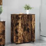 vidaXL Шкаф за баня Димян дъб 60 x 35 x 80 см (883309)